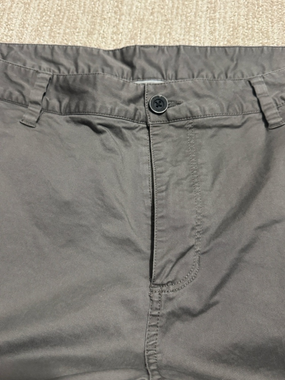 Vuori Men's 36x31 Gray Collins Chino Pants Stretch Straight Leg Lightweight - Picture 5 of 10